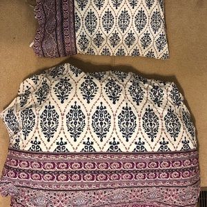 Urban outfitters comforter cover set-Twin
